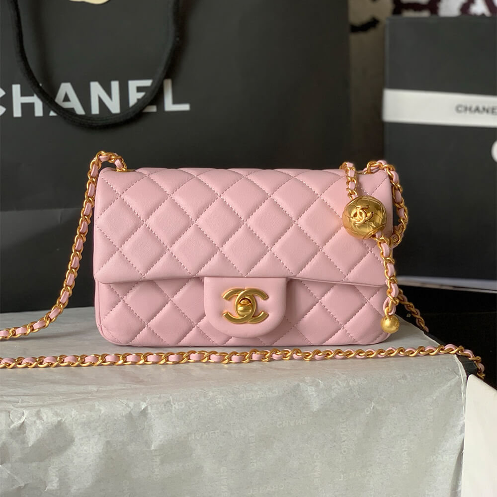 Chanel Pearl Crush Mini Rectangular Flap