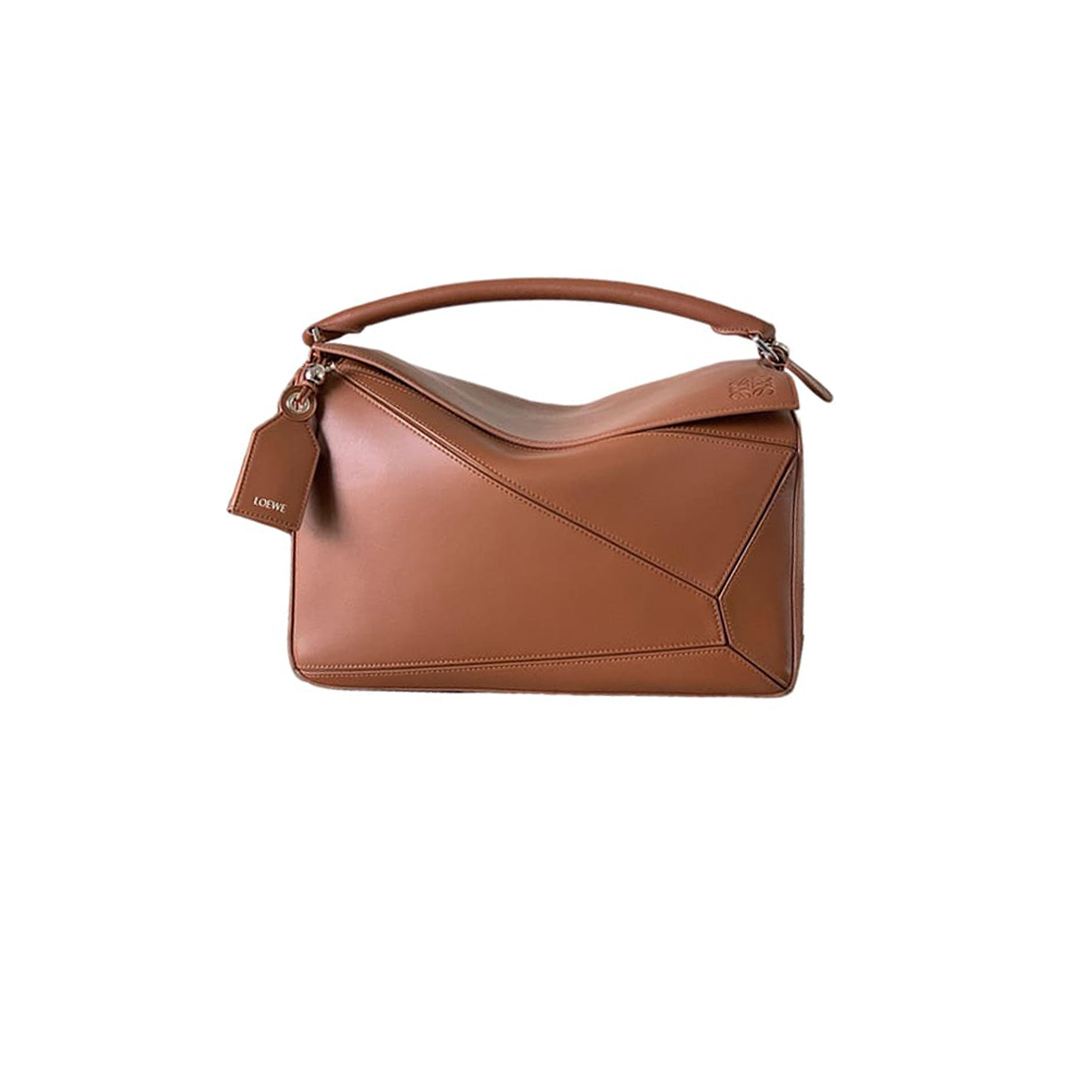 Loewe Large Featherlight Puzzle bag in nappa lambskin(HIGH-END GRADE)