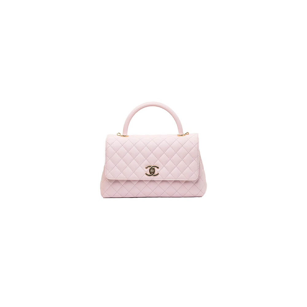 CHANEL Large Flap Bag With Top Handle(high-end grade)