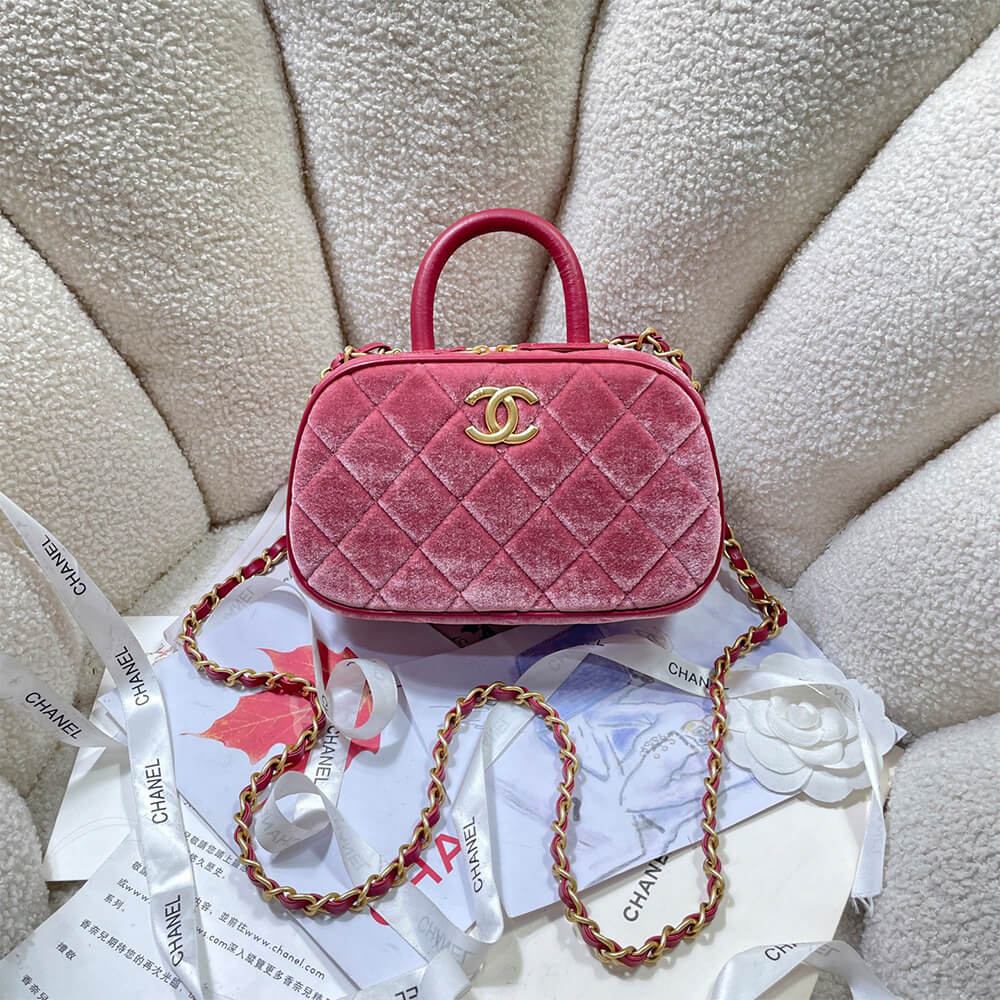 CHANEL Mini Bowling Bag(HIGH-END GRADE)
